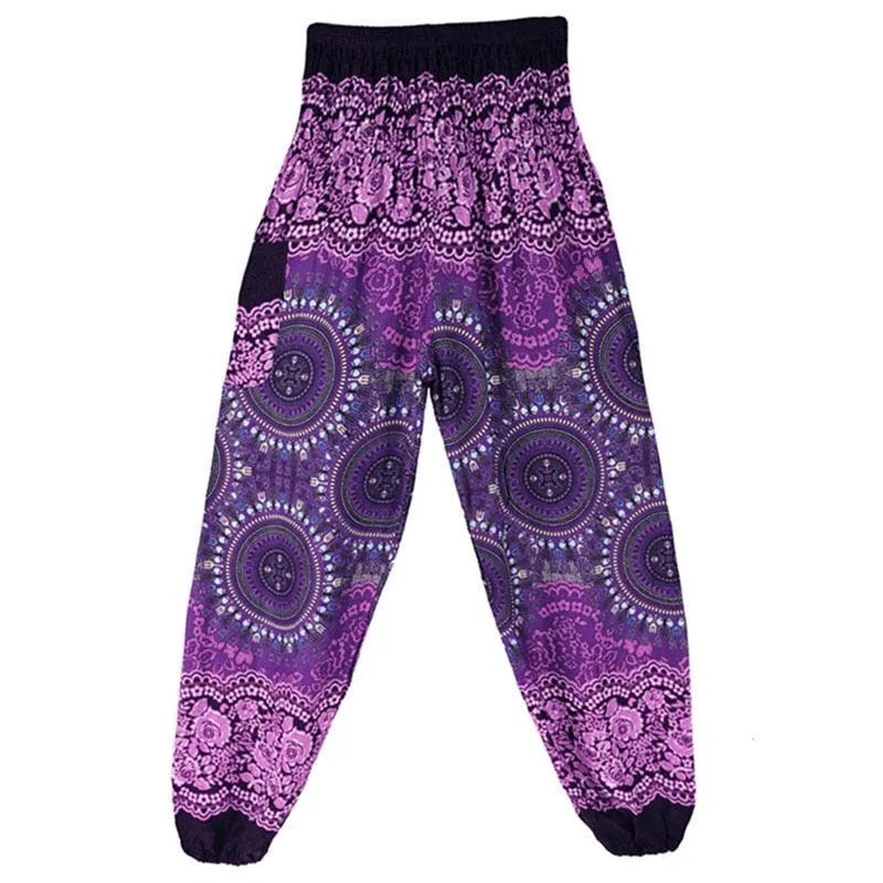 Boho Printed Harem Pants