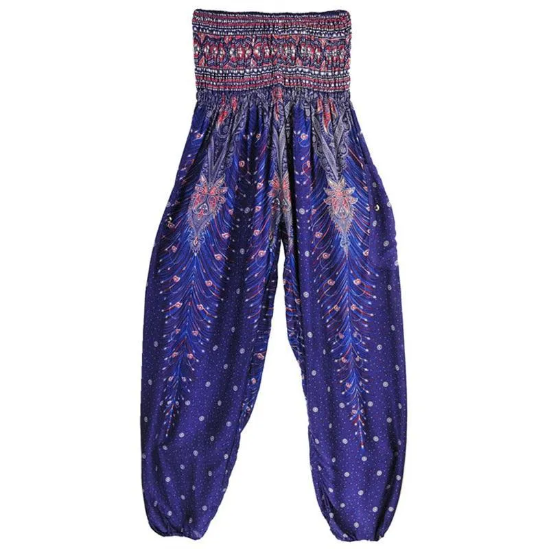 Boho Printed Harem Pants
