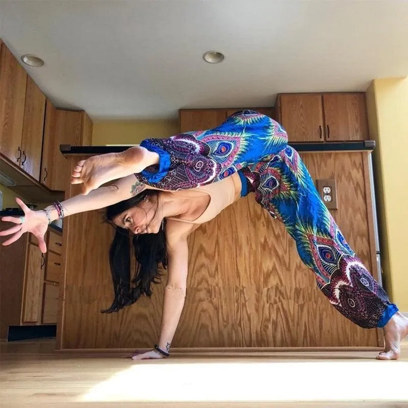 Boho Printed Harem Pants