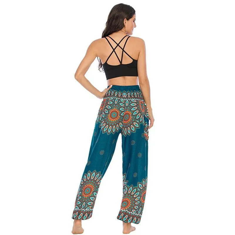 Boho Printed Harem Pants