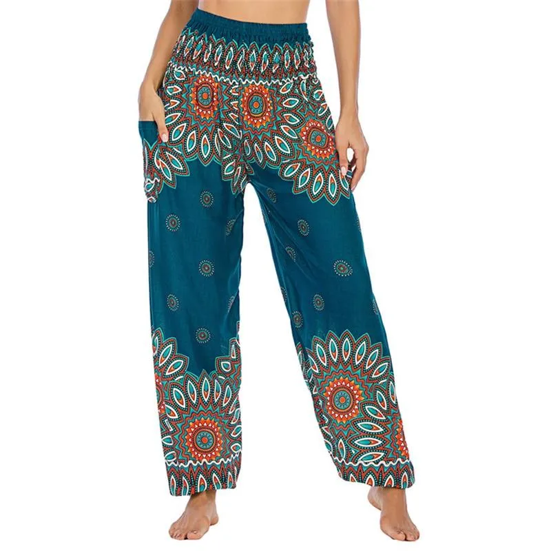 Boho Printed Harem Pants