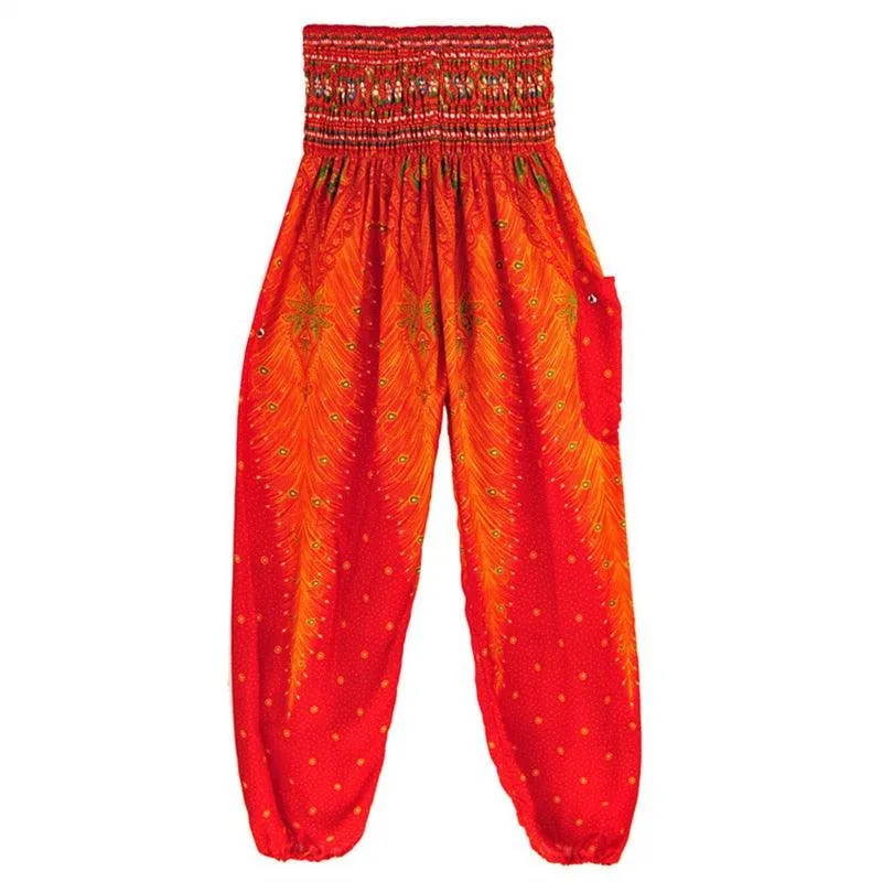 Boho Printed Harem Pants