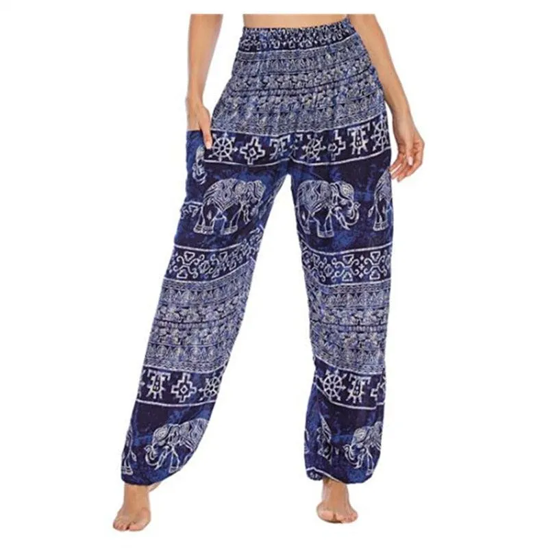 Boho Printed Harem Pants