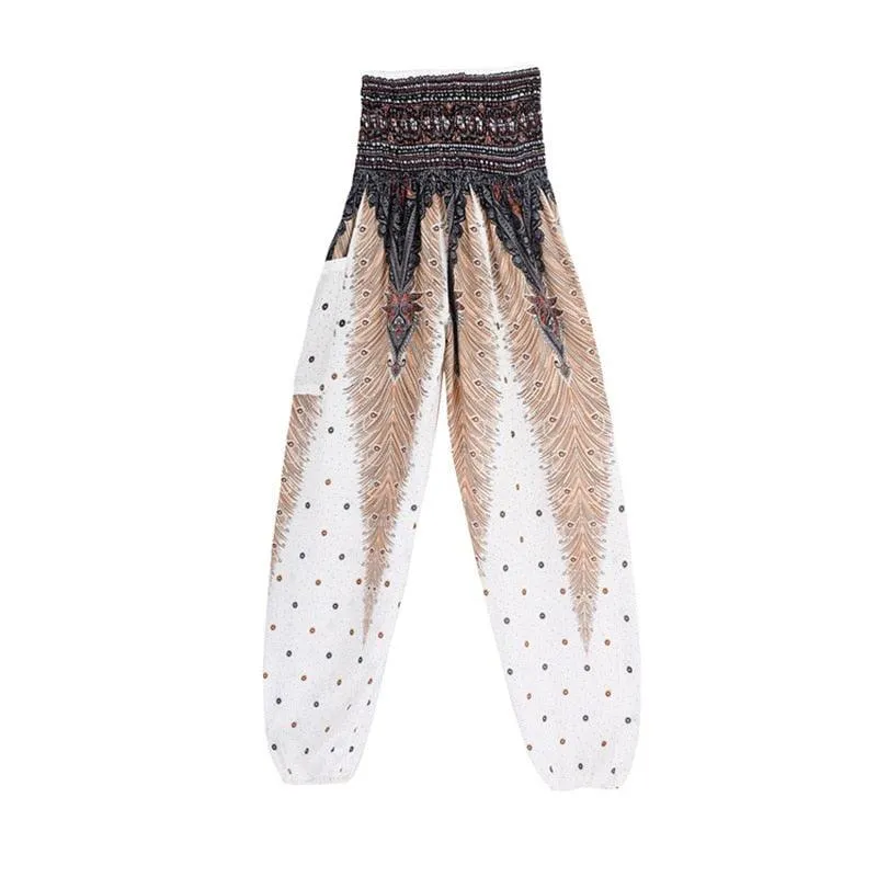 Boho Printed Harem Pants