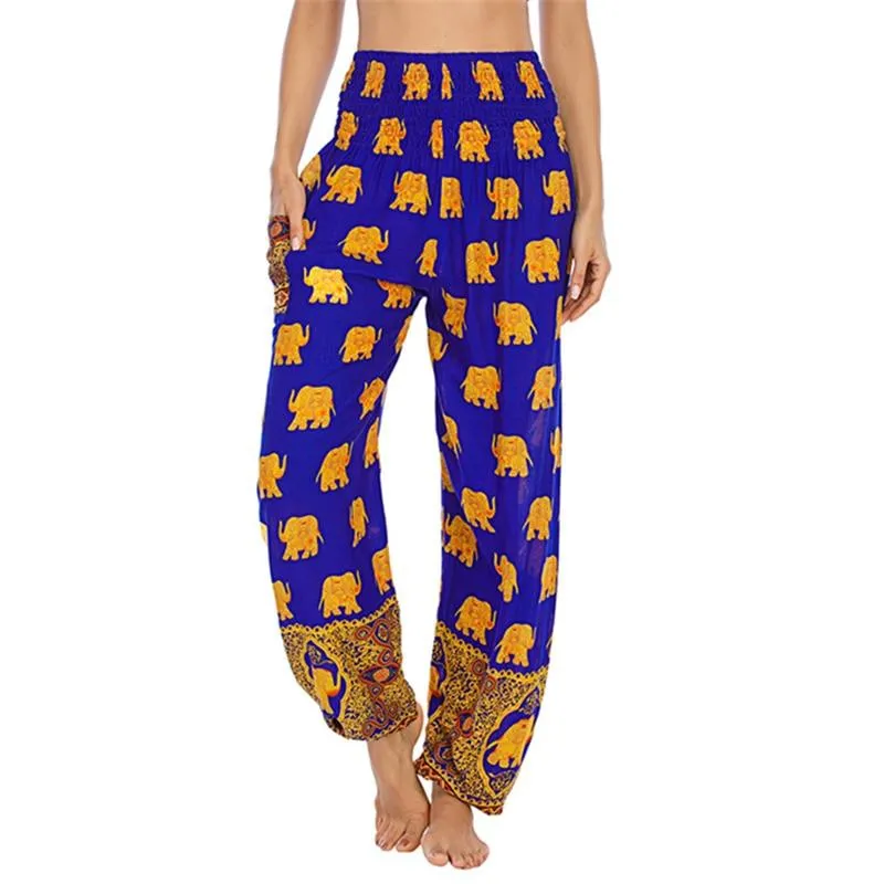 Boho Printed Harem Pants