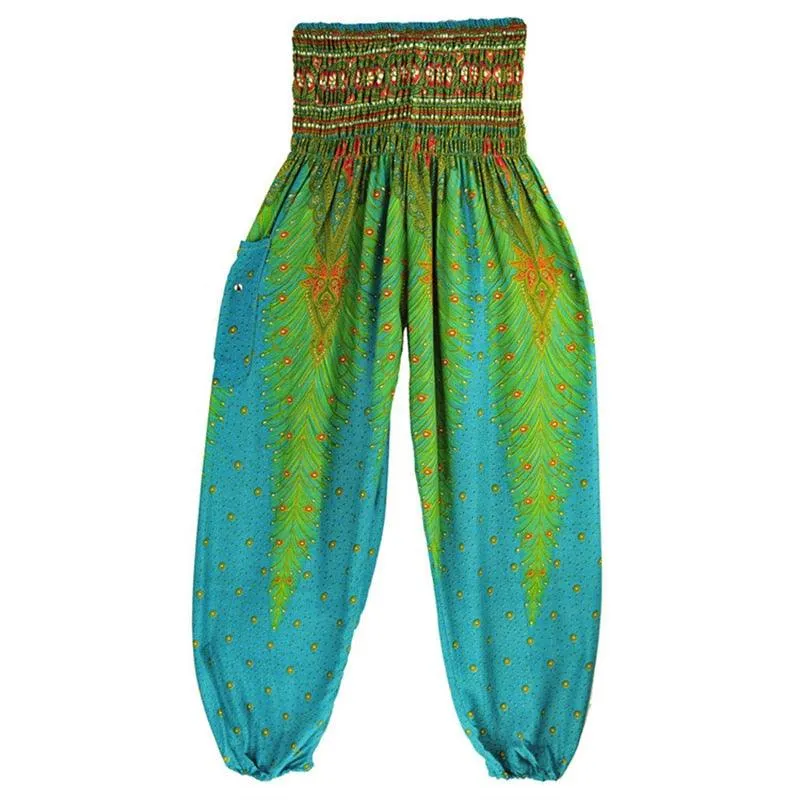 Boho Printed Harem Pants