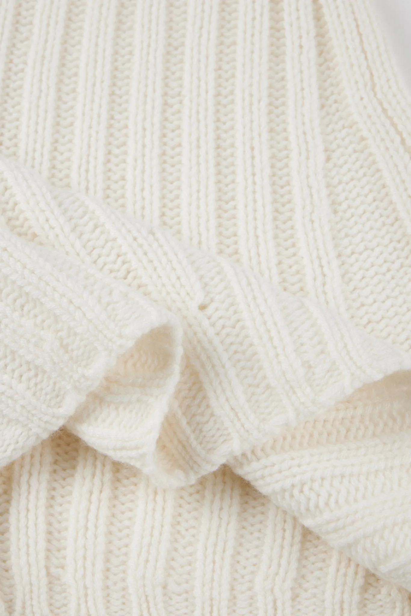 CATHY wool zip jacket (Milk)