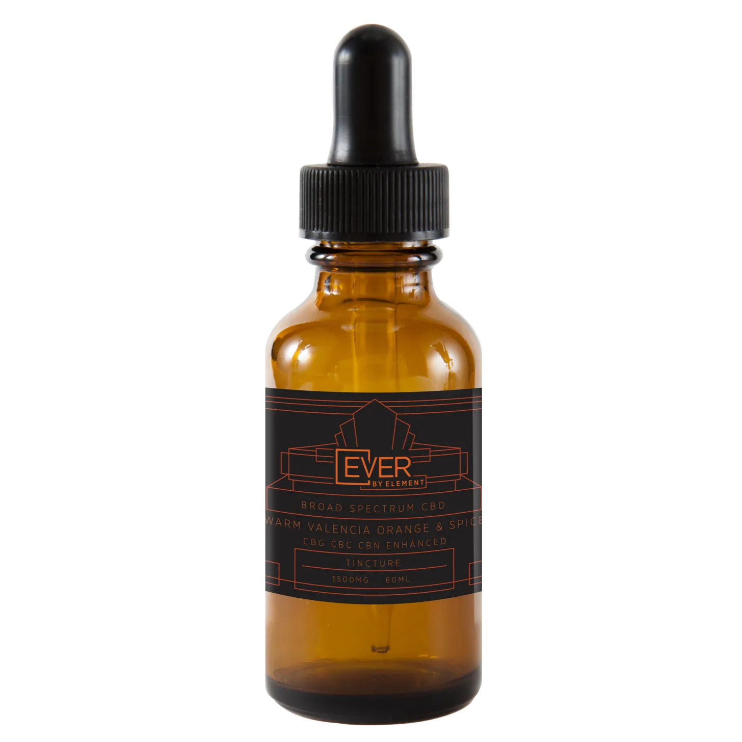 Ever CBD Oil 1500mg - Warm Valencia Orange & Spice - 60ml