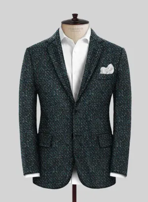 Italian Fiente Boucle Wool Jacket
