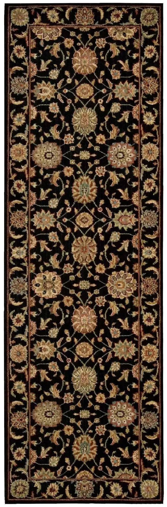 Living Treasures LI05 Black Rug
