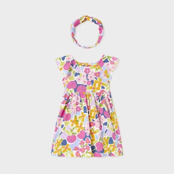 MULTI-COLOUR DRESS FOR BABY GIRLS