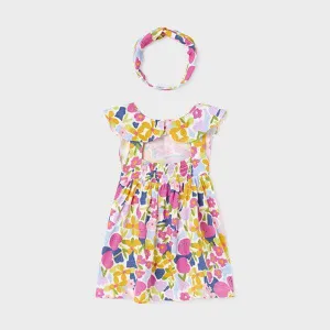 MULTI-COLOUR DRESS FOR BABY GIRLS