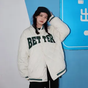 "BETTER" Padded Button-Down Jacket