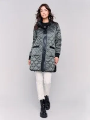 REVERSIBLE QUILTED PUFFER JACKET