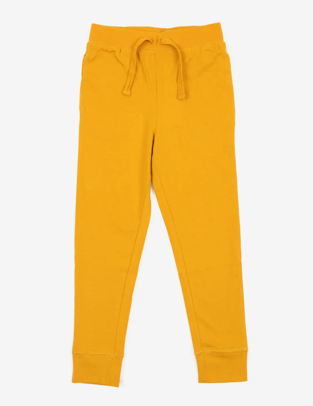 Solid Boho Color Drawstring Pants