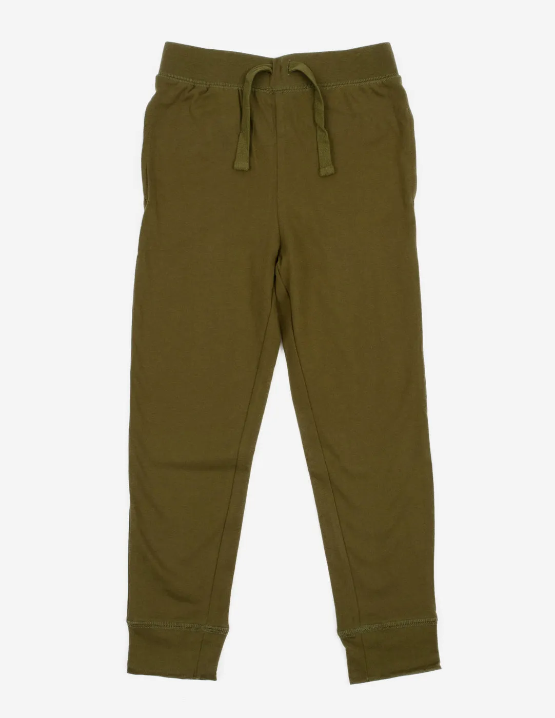 Solid Boho Color Drawstring Pants