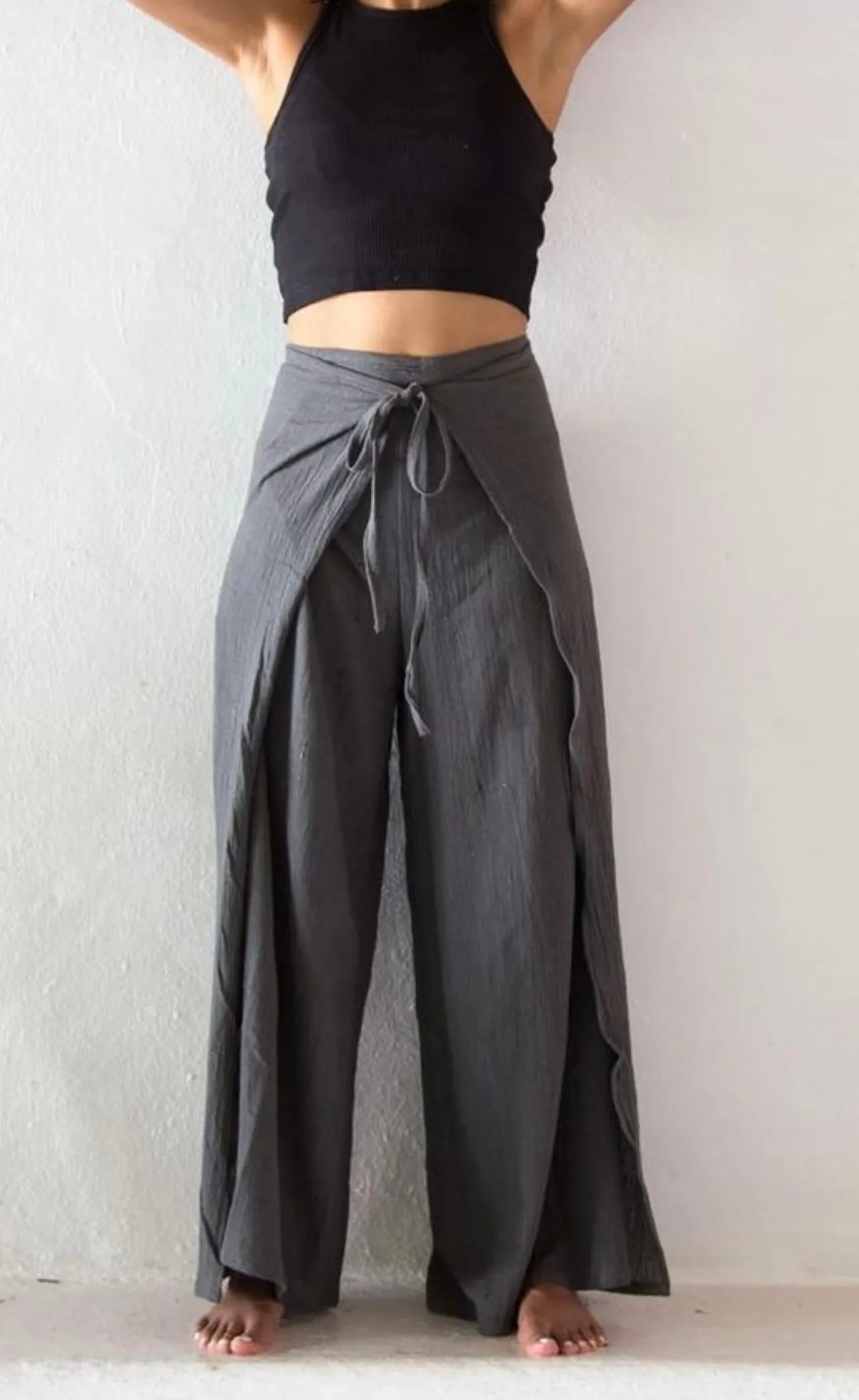 Unisex Handmade Beach Pants DHARA Organic Cotton, more colors