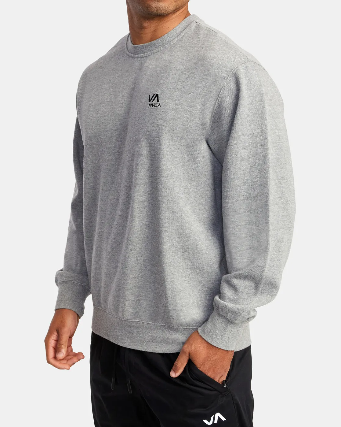 VA Essential Crewneck Sweatshirt - Light Marle